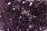 Dark Purple Amethyst Cluster - Alacam Mine, Turkey #347611-1